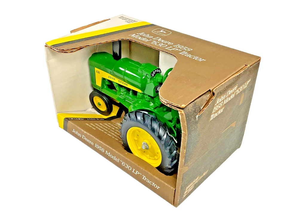Tractor John Deere modelo 630LP vintage ERTL 1958, n.º 5590, 1:16, nuevo en caja Foto 4 de 4