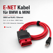 ROT ENET Diagnosekabel BMW MINI F/G OBD2 RJ45 komp. zu ISTA E-SYS BimmerLink