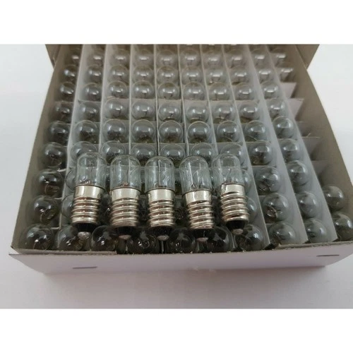 5 X RADIO DIAL BULBS BULBS BULB 7V 0.3A E10 T10 X 28mm. 5 PCS. RCA30/4