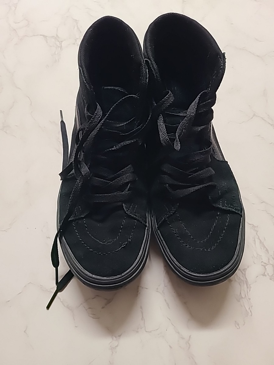 Vans Men\'s ComfyCush Sk8-Hi Leather Suede / Canvas Sneaker Vans Sk8-Hi Top Sneaker - Walmart.com main image 2