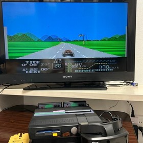 SHARP Twin Famicom Console System AN-505BK Black [Maintained Belt Replaced]