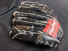 RHT Cal Ripken Jr Rawlings Leather Baseball Glove 10" RBG124B Basket Web