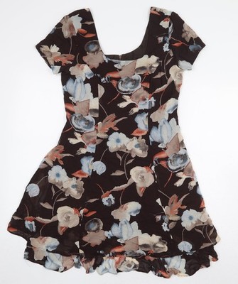 Jeffrey & Dara A-Linien-Damenkleid UK-Größe 8