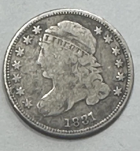 1831-P Capped Bust Dime — photo from the most recent tracked eBay sale