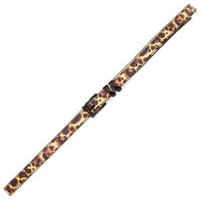 Banned Retro Rockabilly Vintage Kunstleder Gürtel - Come Back Leopard - Bild 1 von 2