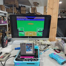 Baseball Simulator 1.000 NES &ndash; Tested & Cleaned &ndash; Nintendo