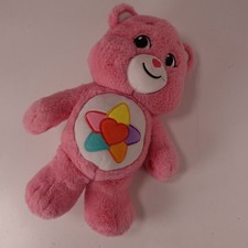 Basic Fun Care Bears Togetherness Bear Plush Stuffed Animal Pink 14" 2022