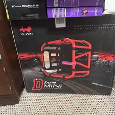 In Win D-Frame MINI Mini-ITX Open Air Aluminum Computer Case Black