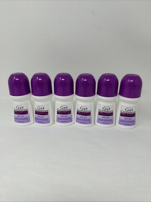 Avon COOL CONFIDENCE Deodorant Antiperspirant Roll On Original Scent - Lot Of 6