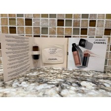 Two Chanel Mini Makeup Brushes with Les Beiges Water-Fresh Tint Sample