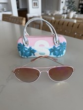 Justice Girls Aviator Sunglasses And S Case