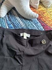 Michael Kors Women  s Black Pull On Pants Size S NWT