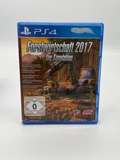 Forstwirtschaft 2017 Die Simulation Sony Playstation 4 Sehr guter Zustand OVP