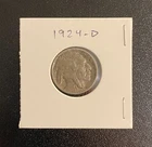 1924-D Buffalo Nickel - G condition