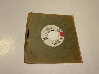 Steve Earle- Rare Promo A Little Bit In Love-NEAR MINT 45