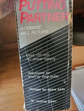 Performax Putting Partner Adjustable Automatic Ball Return Mat 78in Indoor 120V