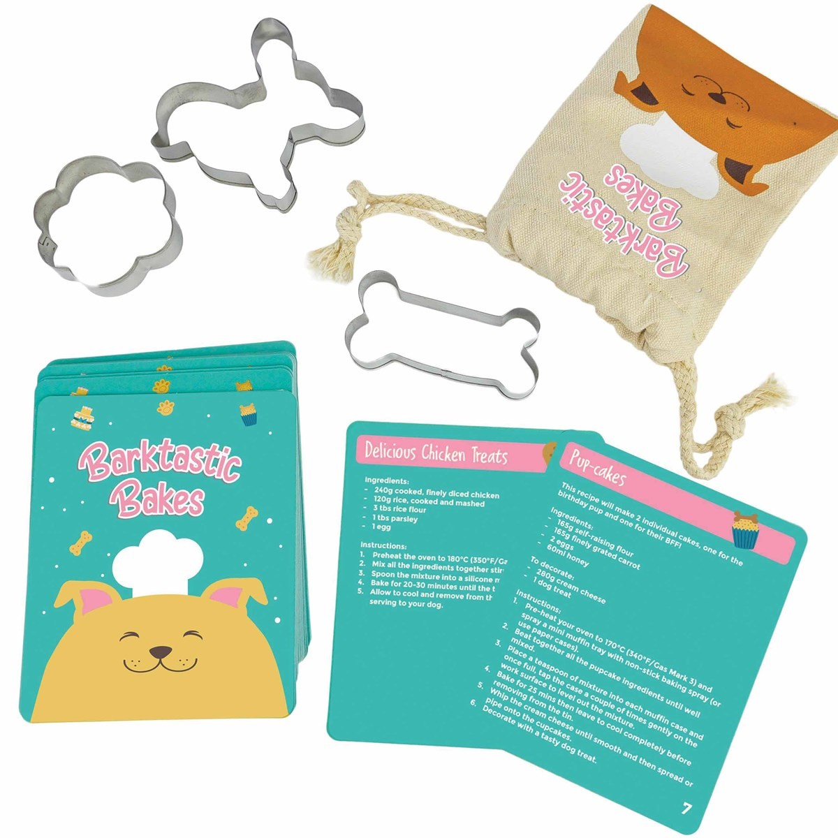 Barktastic Bakes Kit di Cottura per Cani, Accessori per Animali Domestici, Cani, Regalo foto 3