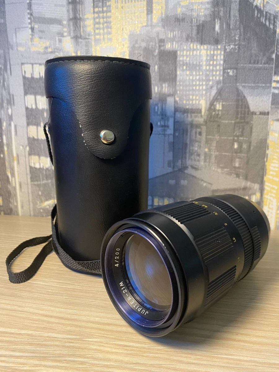Jupiter f/4 200mm Focal Camera Lenses for sale | eBay