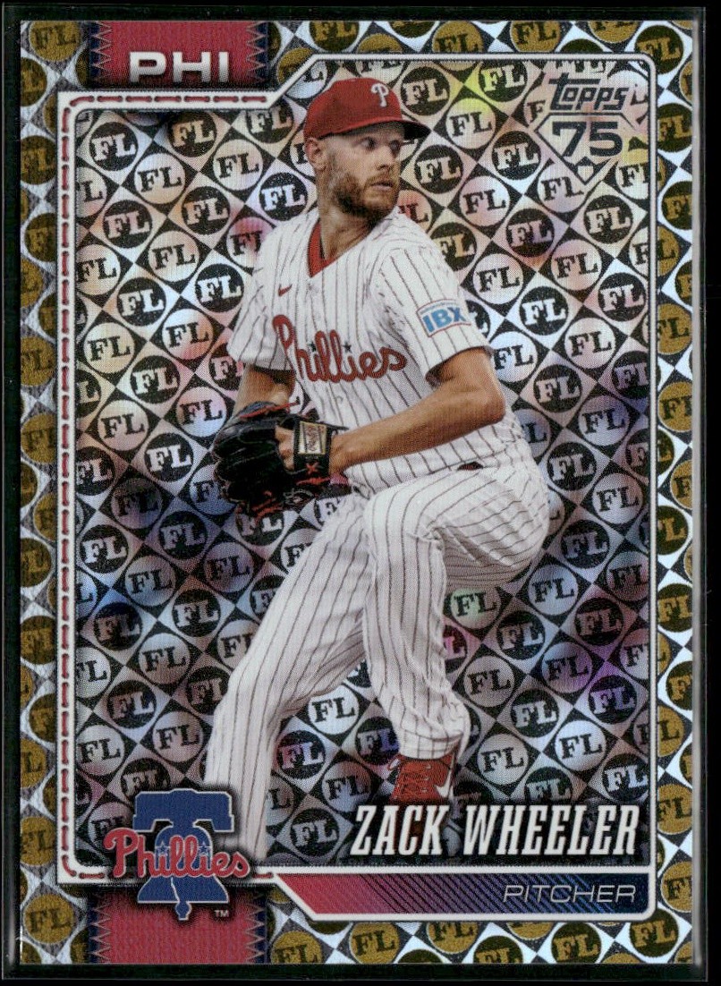 2026 Topps Series 1 - Zack Wheeler #261 Spring Training Gold /50 