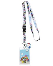 Sanrio Hello Kitty and Friends Rainbows Breakaway Lanyard For Keys Keychain ID