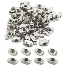 50 PCS 4040 Series Metric M8 Thread Sliding T Nuts Hammer Head 10mm TSlot