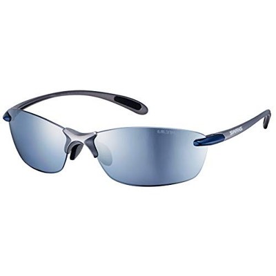 SWANS Sport Sonnenbrille Airless-Leaf Fit 0767 BLGM: Silver Mirror Ice Blue