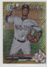 2017 Bowman Chrome Prospects Gold Shimmer Refractor 47/50 Albert Abreu q9p