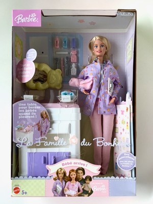    Barbie Happy Family Baby Doctor Set Kinderärztin 2002 Mattel C0523 NRFB Neu