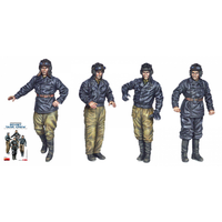 Soviet Tank Crew Kit 1:35 Miniart Kit Figure Militari -D- Neues Modell