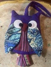 Handmade Owl-Themed Coin Purse
