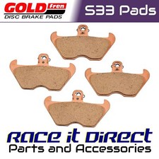 Bremsbel&auml;ge f&uuml;r BMW R 850 R 1994-2001 VORNE GOLDFREN S33