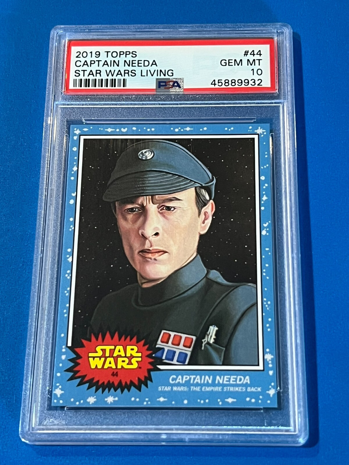 2019 Topps Star Wars Living Set #44 Captain Needa PSA 10 Gem Mint 9932