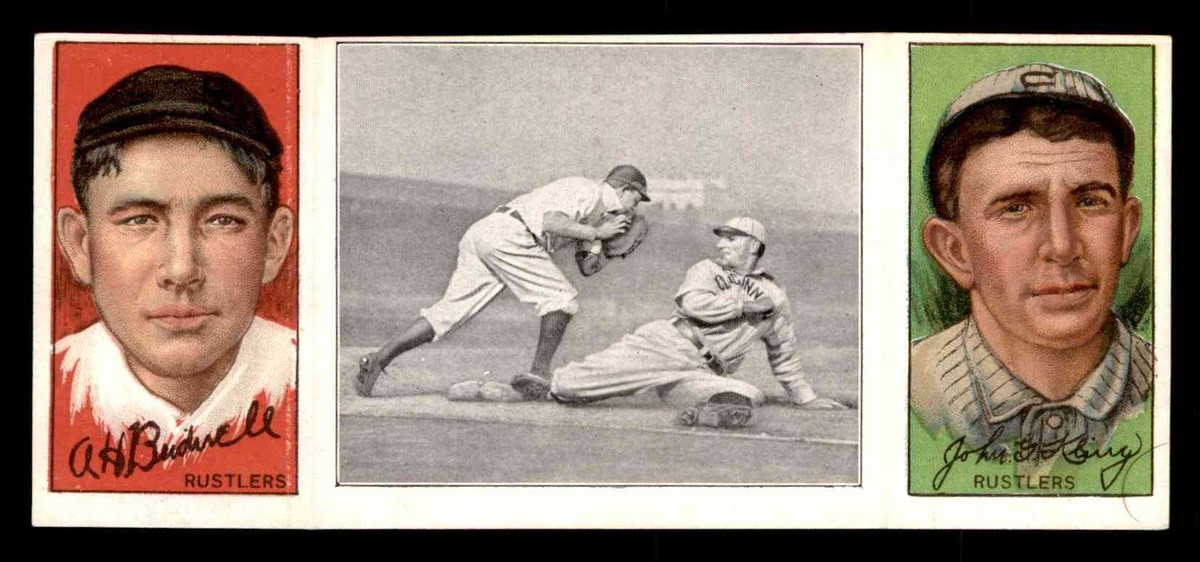 1912 T202 Hassan Triple Folder #89 Kling/Bridwell - VG-EX | eBay