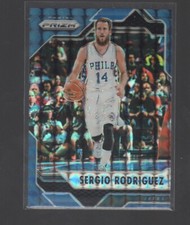SERGIO RODRIGUEZ  2016-17 PANINI PRIZM MOSAIC BLUE CARD #98 