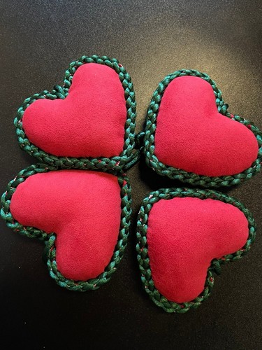 heart decorations 8#8cm. Valentines day. on the chrismas tree. home decor. - Picture 2 of 7