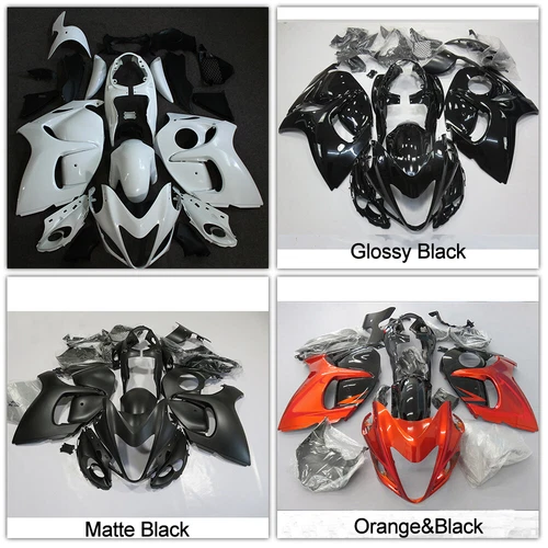 For Suzuki Hayabusa GSX1300R 2008-2020 18 19 Unpainted/Black/Orange Fairing Kit
