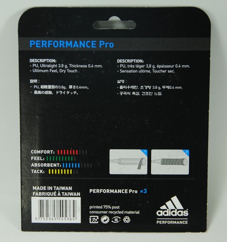 adidas Badminton, Tennis, Squash, 0.4mm Ultra Thin Overgrips - 5 colors! - Picture 2 of 11