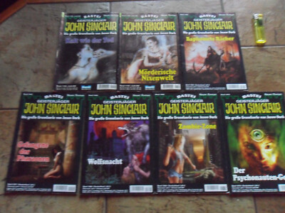 7 x John Sinclair Romane