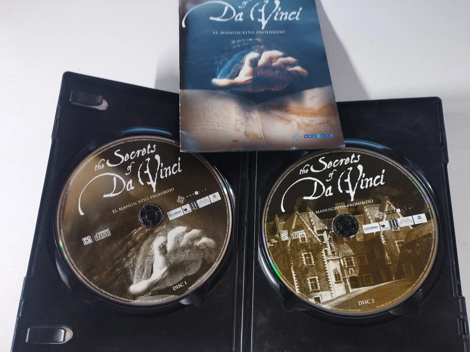 The Secrets of Da Vinci the Forbidden Manuscript - Game PC 2 x CD-Rom Spain Am - Image 4 of 4