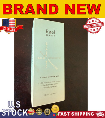 Rael Beauty Creamy Moisture Mist Hyaluronic Acid 50ml  Brand NEW