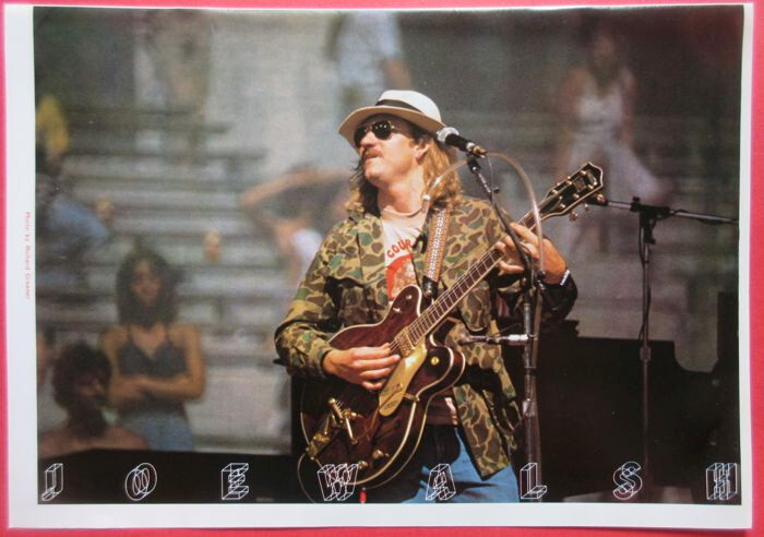 Joe Walsh 1977 Clipping Japan Magazine Pl 8A Eagles