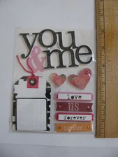 Me & My Big Ideas Soft Spoken YOU & ME Love Us Forever Together OPEN PACKAGE