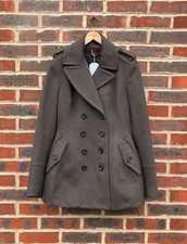 Burberry Prorsum Ladies Military Wool Coat Uk14 Us10 It46 Eu42 Fits Like Uk10-12