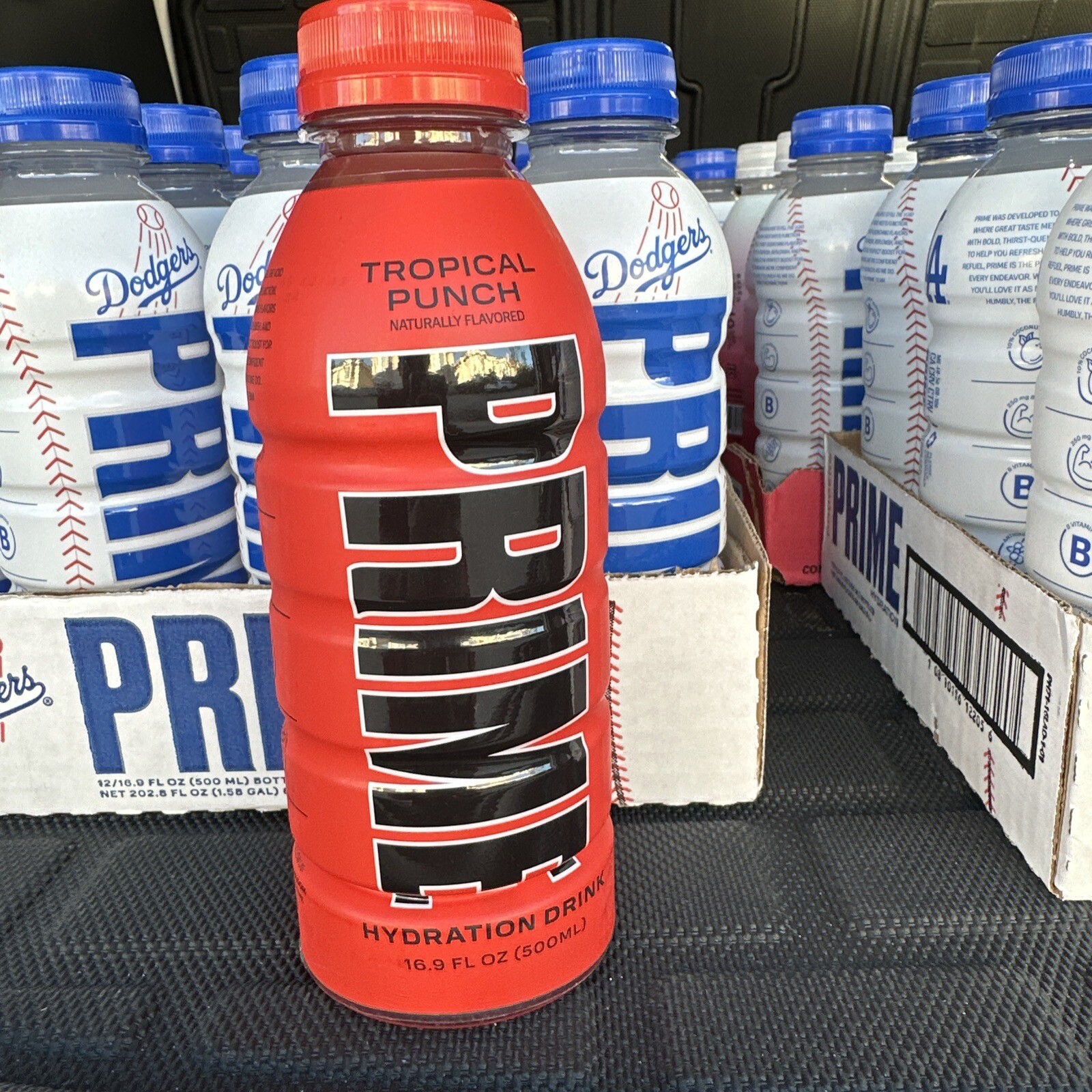 Red Prime Boottle 🔥Prime Hydration Drink tropical Punch One Bottle 9/24 Exp 🚀 | eBay