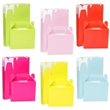 BELLE VOUS 24pz Scatole Cartone Regalo Colorate 14 x 6 x 11 cm - Scatola per Reg