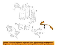 GM OEM 16-20 Express 2500 Emission System Emission System-Oxygen Sensor 12666612