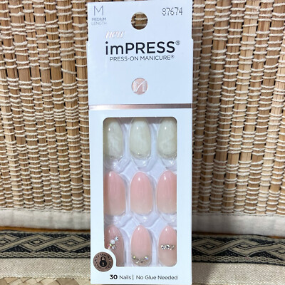Kiss imPress Pure Fit nails.  Choose your colors & designs
