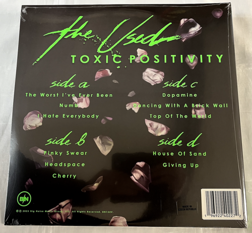 The Used TOXIC POSITIVITY 2XLP Picture Disc Ltd Edition Sealed NEW - Picture 4 of 6