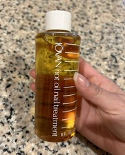 Vintage JOVAN Hot Oil Nail Treatment 6 Oz Bottle USA RARE 1970s