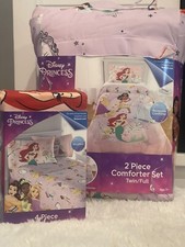 Disney Princess Complete Full Bedding Set